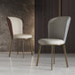 Glam Leather Dining Room Chair Armless Metal Dining Room Chairs for Home Use Clearhalo ' kitchen&dining_furn' 'Dining Chairs' 'Dining Tables & Seating' 'dining_chair' 'furn' 'furn_dining_chair' 'Furniture' 'furniture_dining_chair' 'Kitchen & Dining Furniture' 'kitchen' 4429934