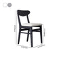 Contemporary Style Dining Chairs Armless Kitchen Chairs with Wooden Legs Clearhalo ' kitchen&dining_furn' 'Dining Chairs' 'Dining Tables & Seating' 'dining_chair' 'furn' 'furn_dining_chair' 'Furniture' 'furniture_dining_chair' 'Kitchen & Dining Furniture' 'kitchen' 4429971