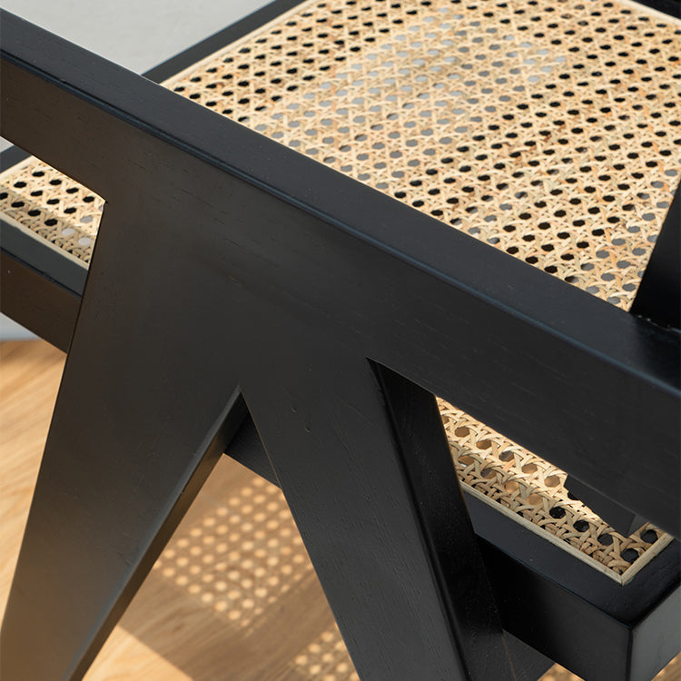 Traditional Style Dining Chairs Kitchen Arm Open Back Chair with Wooden Legs Clearhalo ' kitchen&dining_furn' 'Dining Chairs' 'Dining Tables & Seating' 'dining_chair' 'furn' 'furn_dining_chair' 'Furniture' 'furniture_dining_chair' 'Kitchen & Dining Furniture' 'kitchen' 4429981