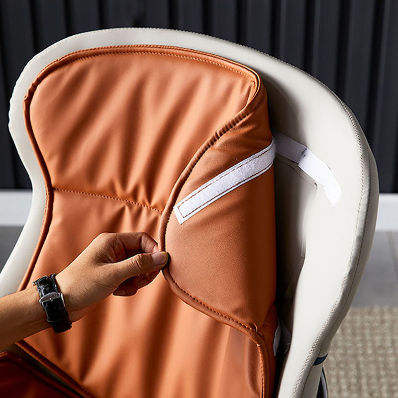 Contemporary Style Leather Dining Chairs Armless Solid Back Dining Side Chair Clearhalo ' kitchen&dining_furn' 'Dining Chairs' 'Dining Tables & Seating' 'dining_chair' 'furn' 'furn_dining_chair' 'Furniture' 'furniture_dining_chair' 'Kitchen & Dining Furniture' 'kitchen' 4430044