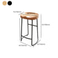 Modern Style Bar-stool Wooden Seat Sled Legs Barstools with Footrest Clearhalo 'Bar Furniture' 'Bar Stools' 'bar_stools' 'furn' 'furn_bar_stools' 'furniture_bar_stools' 'Kitchen & Dining Furniture' 'kitchen&dining_furn' 'kitchen' 'kitchen_furn' Furniture' 4430221
