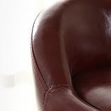 Modern Style Bar-stool with Footrest Round Seat Adjustable Height Barstool Clearhalo 'Bar Furniture' 'Bar Stools' 'bar_stools' 'furn' 'furn_bar_stools' 'furniture_bar_stools' 'Kitchen & Dining Furniture' 'kitchen&dining_furn' 'kitchen' 'kitchen_furn' Furniture' 4430343