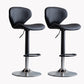Modern Style Bar Chair with Adjustable Height Swivel for Restaurant Bar Black Chrome 2 Piece Set Clearhalo 'Bar Furniture' 'Bar Stools' 'bar_stools' 'furn' 'furn_bar_stools' 'furniture_bar_stools' 'Kitchen & Dining Furniture' 'kitchen&dining_furn' 'kitchen' 'kitchen_furn' Furniture' 4430529