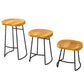 Modern Style Bar-stool with Footrest Sled Iron Legs Barstool for Restaurant Bar Clearhalo 'Bar Furniture' 'Bar Stools' 'bar_stools' 'furn' 'furn_bar_stools' 'furniture_bar_stools' 'Kitchen & Dining Furniture' 'kitchen&dining_furn' 'kitchen' 'kitchen_furn' Furniture' 4430542