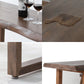 Brown Industrial Style Bar Table Solid Wood Casual Bar Table for Indoor Clearhalo 'Bar Furniture' 'Bar Tables' 'bar_tables' 'furn' 'furn_bar_tables' 'Furniture' 'furniture_bar_tables' 'Kitchen & Dining Furniture' 4430819