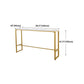 White Glam Style Bar Table in Iron Top and Faux Marble Bar Table for Living Room Clearhalo 'Bar Furniture' 'Bar Tables' 'bar_tables' 'furn' 'furn_bar_tables' 'Furniture' 'furniture_bar_tables' 'Kitchen & Dining Furniture' 4430888