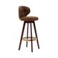 Scandinavian Style Wooden Bar-stool Square Seat Counter Stool for Kitchen Bar Brown 1 Piece Clearhalo 'Bar Furniture' 'Bar Stools' 'bar_stools' 'furn' 'furn_bar_stools' 'furniture_bar_stools' 'Kitchen & Dining Furniture' 'kitchen&dining_furn' 'kitchen' 'kitchen_furn' Furniture' 4431148