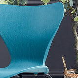 Contemporary Metal Dining Chairs Dining Armless Side Chair for Kitchen Clearhalo ' kitchen&dining_furn' 'Dining Chairs' 'Dining Tables & Seating' 'dining_chair' 'furn' 'furn_dining_chair' 'Furniture' 'furniture_dining_chair' 'Kitchen & Dining Furniture' 'kitchen' 4438192