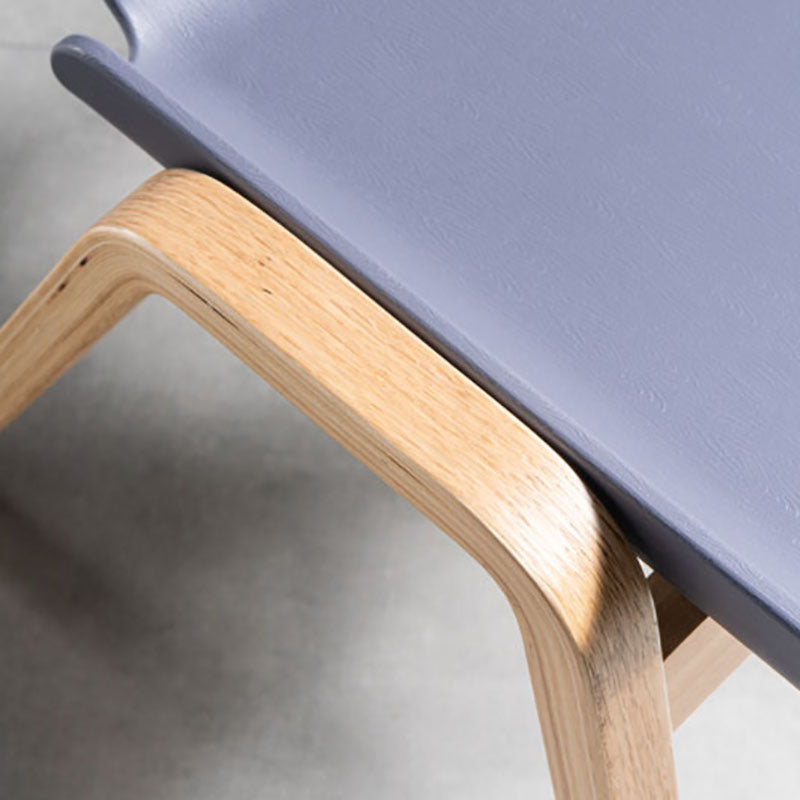 Contemporary Style Dining Chairs Armless Chairs for Kitchen with Wooden Legs Clearhalo ' kitchen&dining_furn' 'Dining Chairs' 'Dining Tables & Seating' 'dining_chair' 'furn' 'furn_dining_chair' 'Furniture' 'furniture_dining_chair' 'Kitchen & Dining Furniture' 'kitchen' 4438428