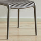 Contemporary Style Plastic Dining Armless Chair Open Back Dining Side Chairs for Home Clearhalo ' kitchen&dining_furn' 'Dining Chairs' 'Dining Tables & Seating' 'dining_chair' 'furn' 'furn_dining_chair' 'Furniture' 'furniture_dining_chair' 'Kitchen & Dining Furniture' 'kitchen' 4438459