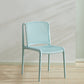 Contemporary Style Plastic Dining Armless Chair Open Back Dining Side Chairs for Home Light Green 1 Piece Clearhalo ' kitchen&dining_furn' 'Dining Chairs' 'Dining Tables & Seating' 'dining_chair' 'furn' 'furn_dining_chair' 'Furniture' 'furniture_dining_chair' 'Kitchen & Dining Furniture' 'kitchen' 4438474