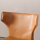 Modern Wingback Side Chair Matte Finish Leather Chair for Dining Room Clearhalo ' kitchen&dining_furn' 'Dining Chairs' 'Dining Tables & Seating' 'dining_chair' 'furn' 'furn_dining_chair' 'Furniture' 'furniture_dining_chair' 'Kitchen & Dining Furniture' 'kitchen' 4438488