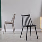 Contemporary Plastic Side Chair Matte Finish Indoor-Outdoor Slat Back Chair Clearhalo ' kitchen&dining_furn' 'Dining Chairs' 'Dining Tables & Seating' 'dining_chair' 'Furniture' 'furniture_dining_chair' 'Kitchen & Dining Furniture' 'kitchen' 4438539