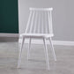 Contemporary Plastic Side Chair Matte Finish Indoor-Outdoor Slat Back Chair White 1 Piece Clearhalo ' kitchen&dining_furn' 'Dining Chairs' 'Dining Tables & Seating' 'dining_chair' 'Furniture' 'furniture_dining_chair' 'Kitchen & Dining Furniture' 'kitchen' 4438550