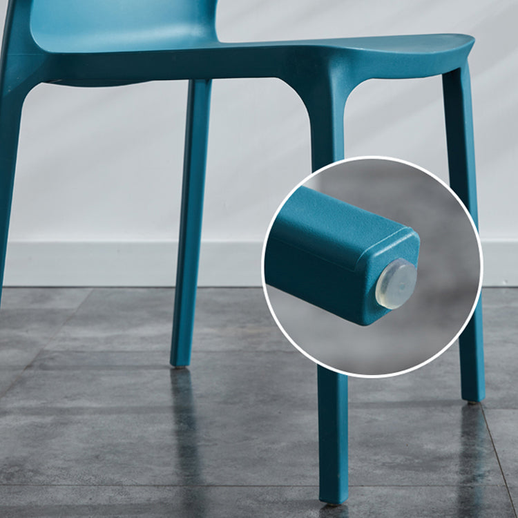 Modern Plastic Indoor-Outdoor Room Side Chair Wingback Chair Clearhalo ' kitchen&dining_furn' 'Dining Chairs' 'Dining Tables & Seating' 'dining_chair' 'furn' 'furn_dining_chair' 'Furniture' 'furniture_dining_chair' 'Kitchen & Dining Furniture' 'kitchen' 4438574