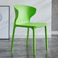 Modern Plastic Indoor-Outdoor Room Side Chair Wingback Chair Fruit Green 1 Piece Clearhalo ' kitchen&dining_furn' 'Dining Chairs' 'Dining Tables & Seating' 'dining_chair' 'furn' 'furn_dining_chair' 'Furniture' 'furniture_dining_chair' 'Kitchen & Dining Furniture' 'kitchen' 4438614