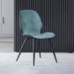 Contemporary Parsons Side Chair Matte Finish Armless Chair for Brasserie Clearhalo ' kitchen&dining_furn' 'Dining Chairs' 'Dining Tables & Seating' 'dining_chair' 'Furniture' 'furniture_dining_chair' 'Kitchen & Dining Furniture' 'kitchen' 4438646