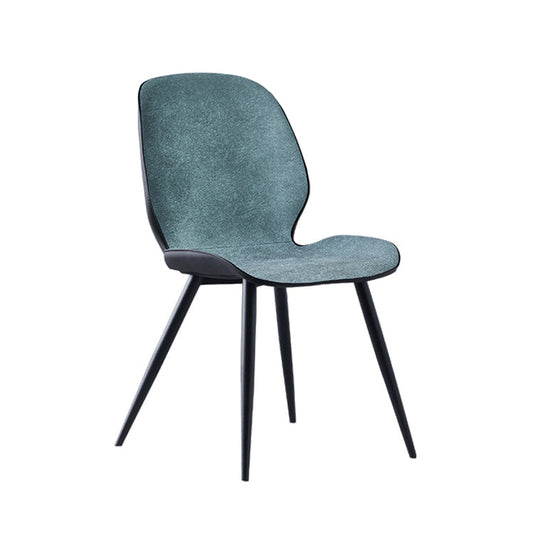 Contemporary Parsons Side Chair Matte Finish Armless Chair for Brasserie Clearhalo ' kitchen&dining_furn' 'Dining Chairs' 'Dining Tables & Seating' 'dining_chair' 'Furniture' 'furniture_dining_chair' 'Kitchen & Dining Furniture' 'kitchen' 4438649