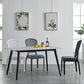 Contemporary Plastic Indoor-Outdoor Dining Chair Open Back Side Chair Clearhalo ' kitchen&dining_furn' 'Dining Chairs' 'Dining Tables & Seating' 'dining_chair' 'Furniture' 'furniture_dining_chair' 'Kitchen & Dining Furniture' 'kitchen' 4438674