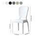 Contemporary Plastic Indoor-Outdoor Dining Chair Open Back Side Chair Clearhalo ' kitchen&dining_furn' 'Dining Chairs' 'Dining Tables & Seating' 'dining_chair' 'Furniture' 'furniture_dining_chair' 'Kitchen & Dining Furniture' 'kitchen' 4438696