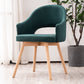 Scandinavian Wood Indoor-Outdoor Armchair Open Back Dining Side Chair Blackish Green 1 Piece Clearhalo ' kitchen&dining_furn' 'Dining Chairs' 'Dining Tables & Seating' 'dining_chair' 'Furniture' 'furniture_dining_chair' 'Kitchen & Dining Furniture' 'kitchen' 4438724