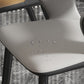 Contemporary Dining Arm Chair Matte Finish Leather Curved Open Back Chair Clearhalo ' kitchen&dining_furn' 'Dining Chairs' 'Dining Tables & Seating' 'dining_chair' 'furn' 'furn_dining_chair' 'Furniture' 'furniture_dining_chair' 'Hogar' 'Kitchen & Dining Furniture' 'kitchen' 'Mesa de Comedor y Asientos' 'Mueble de Cocina y Comedor' 'Muebles' 'Silla de Cocina / Comedor' 4438746