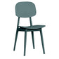 Contemporary Open Back Side Chair Restaurant Matte Finish Plastic Dining Chair Clearhalo ' kitchen&dining_furn' 'Dining Chairs' 'Dining Tables & Seating' 'dining_chair' 'furn' 'furn_dining_chair' 'Furniture' 'furniture_dining_chair' 'Kitchen & Dining Furniture' 'kitchen' 4438823