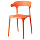 Contemporary Restaurant Open Back Arm Chair Matte Finish Plastic Dining Chair Clearhalo ' kitchen&dining_furn' 'Dining Chairs' 'Dining Tables & Seating' 'dining_chair' 'furn' 'furn_dining_chair' 'Furniture' 'furniture_dining_chair' 'Kitchen & Dining Furniture' 'kitchen' 4438838