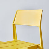 Scandinavian Open Back Side Chair Matte Finish Plastic Dining Chair for Home Clearhalo ' kitchen&dining_furn' 'Dining Chairs' 'Dining Tables & Seating' 'dining_chair' 'furn' 'furn_dining_chair' 'Furniture' 'furniture_dining_chair' 'Kitchen & Dining Furniture' 'kitchen' 4438865