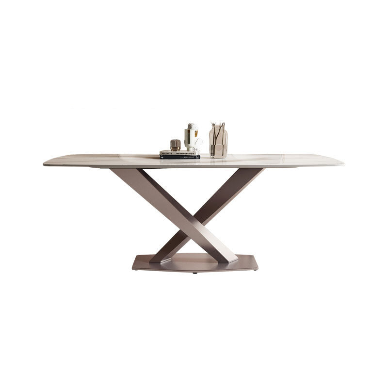 Modern 1/2/4/5/7 Pieces Dining Set Stone Dining Furniture Set /Separate Items White 70.9"L x 35.4"W Clearhalo 'Dining Room Sets' 'Dining Tables & Seating' 'dining_room_set' 'furn' 'furn_dining_room_set' 'Furniture' 'furniture_dining_room_set' 'Kitchen & Dining Furniture' 'kitchen&dining_furn' 'kitchen' 4438876