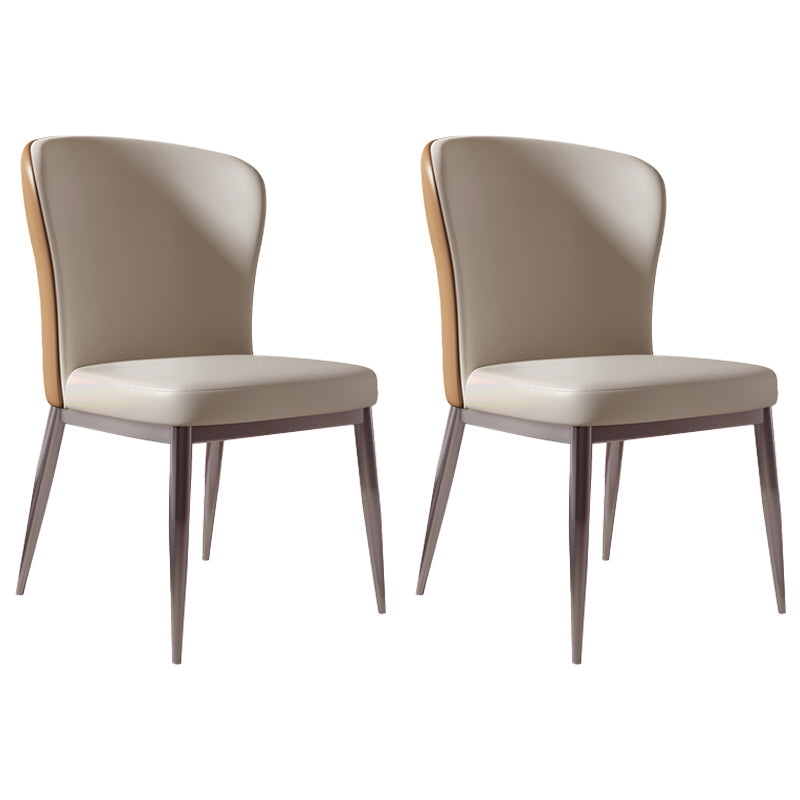 Modern 1/2/4/5/7 Pieces Dining Set Stone Dining Furniture Set /Separate Items 2 Beige Chairs Clearhalo 'Dining Room Sets' 'Dining Tables & Seating' 'dining_room_set' 'furn' 'furn_dining_room_set' 'Furniture' 'furniture_dining_room_set' 'Kitchen & Dining Furniture' 'kitchen&dining_furn' 'kitchen' 4438878