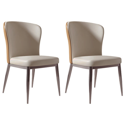 Modern 1/2/4/5/7 Pieces Dining Set Stone Dining Furniture Set /Separate Items 2 Beige Chairs Clearhalo 'Dining Room Sets' 'Dining Tables & Seating' 'dining_room_set' 'furn' 'furn_dining_room_set' 'Furniture' 'furniture_dining_room_set' 'Kitchen & Dining Furniture' 'kitchen&dining_furn' 'kitchen' 4438878