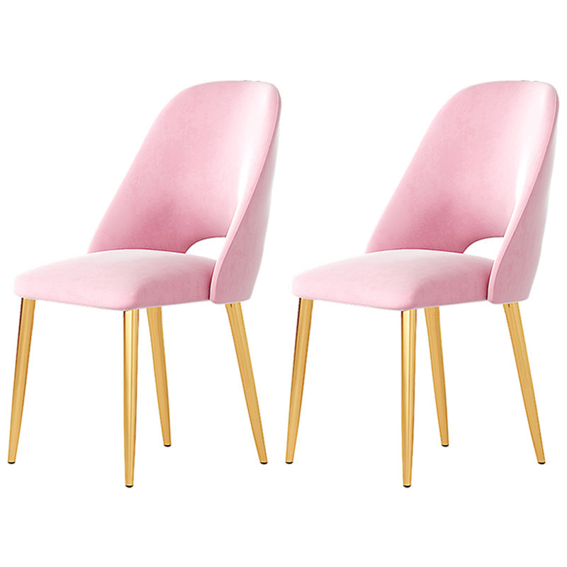 1/2/4/5/7 Pieces Dinette Set Modern Sintered Stone Dining Table Set with Chairs 2 Pink Chairs Clearhalo 'Dining Room Sets' 'Dining Tables & Seating' 'dining_room_set' 'furn' 'furn_dining_room_set' 'Furniture' 'furniture_dining_room_set' 'Kitchen & Dining Furniture' 'kitchen&dining_furn' 'kitchen' 4438926