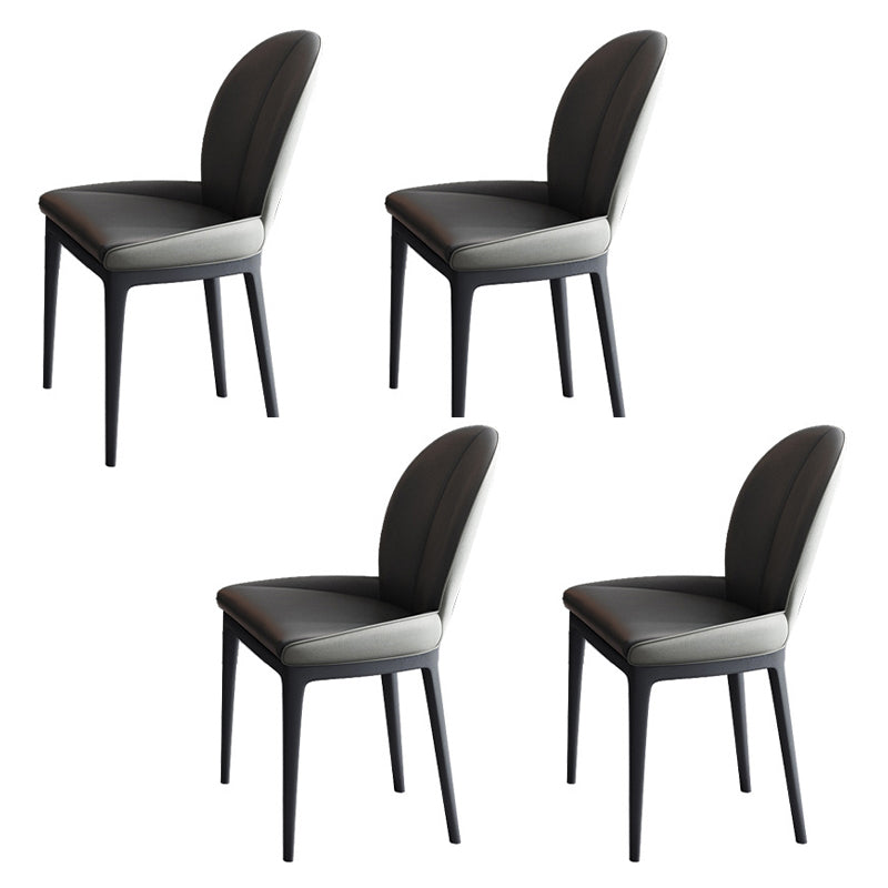 Modern 1/4/7 Pieces Dining Set Sintered Stone Dining Table for Home Use 4 Grey Chairs Clearhalo 'Dining Room Sets' 'Dining Tables & Seating' 'dining_room_set' 'furn' 'furn_dining_room_set' 'Furniture' 'furniture_dining_room_set' 'Kitchen & Dining Furniture' 'kitchen&dining_furn' 'kitchen' 4438978