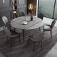 Modern 1/4/7 Pieces Dining Set Sintered Stone Dining Table for Home Use Clearhalo 'Dining Room Sets' 'Dining Tables & Seating' 'dining_room_set' 'furn' 'furn_dining_room_set' 'Furniture' 'furniture_dining_room_set' 'Kitchen & Dining Furniture' 'kitchen&dining_furn' 'kitchen' 4438980