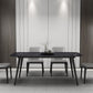 Modern 1/2/3/5/7 Pieces Dining Set Sintered Stone Dining Table Set Clearhalo 'Dining Room Sets' 'Dining Tables & Seating' 'dining_room_set' 'furn' 'furn_dining_room_set' 'Furniture' 'furniture_dining_room_set' 'Kitchen & Dining Furniture' 'kitchen&dining_furn' 'kitchen' 4439037