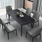 Modern 1/2/3/5/7 Pieces Dining Set Sintered Stone Dining Table Set Clearhalo 'Dining Room Sets' 'Dining Tables & Seating' 'dining_room_set' 'furn' 'furn_dining_room_set' 'Furniture' 'furniture_dining_room_set' 'Kitchen & Dining Furniture' 'kitchen&dining_furn' 'kitchen' 4439050