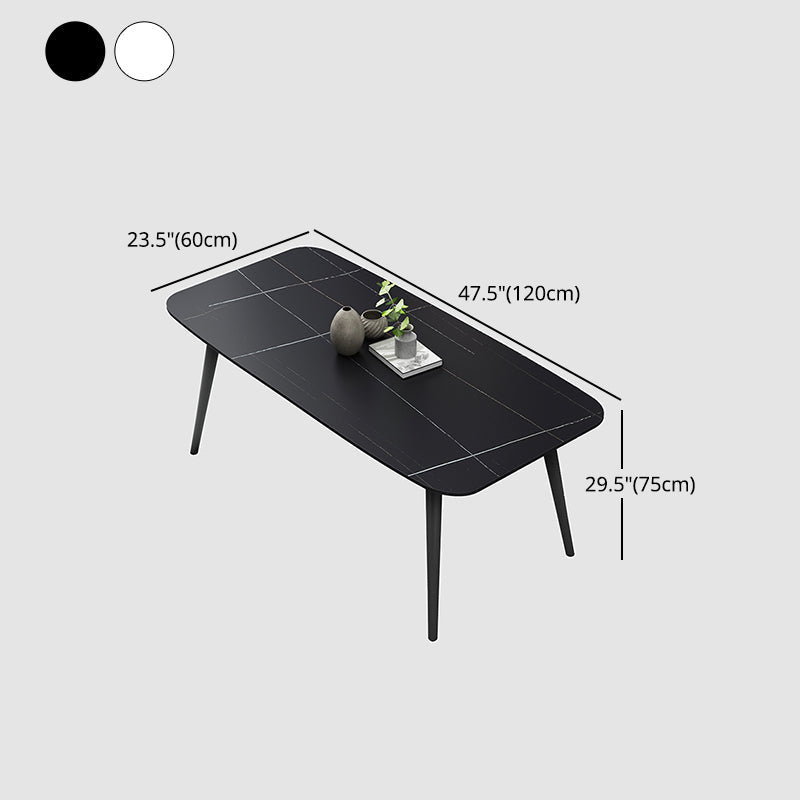 Modern 1/2/3/5/7 Pieces Dining Set Sintered Stone Dining Table Set Clearhalo 'Dining Room Sets' 'Dining Tables & Seating' 'dining_room_set' 'furn' 'furn_dining_room_set' 'Furniture' 'furniture_dining_room_set' 'Kitchen & Dining Furniture' 'kitchen&dining_furn' 'kitchen' 4439054