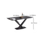 Modern 1/2/5/7 Pieces Dining Set Sintered Stone Dining Table Set Clearhalo 'Dining Room Sets' 'Dining Tables & Seating' 'dining_room_set' 'furn' 'furn_dining_room_set' 'Furniture' 'furniture_dining_room_set' 'Kitchen & Dining Furniture' 'kitchen&dining_furn' 'kitchen' 4439076