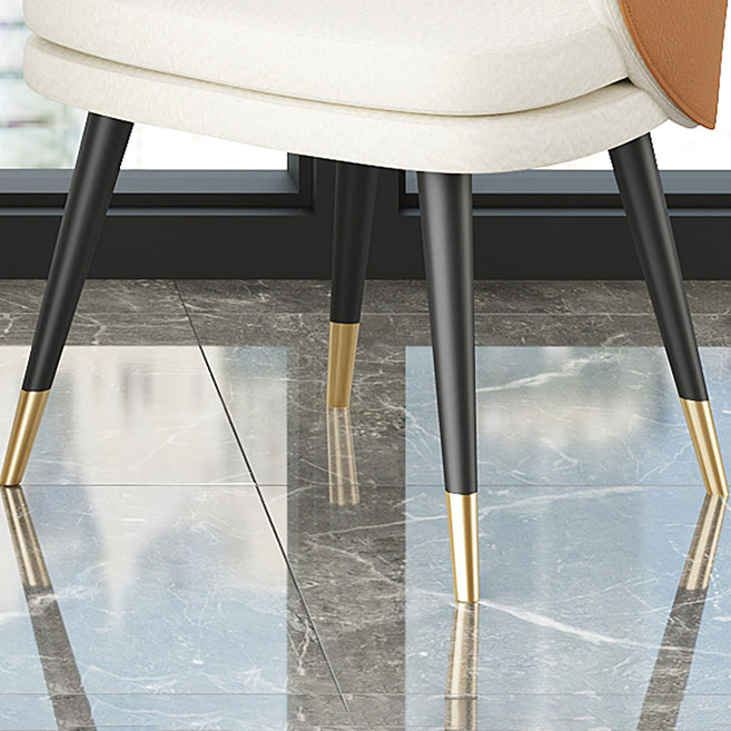 Modern 1/2/3/4/5 Pieces Dining Set Round White Dining Table Set for Home Use Clearhalo 'Dining Room Sets' 'Dining Tables & Seating' 'dining_room_set' 'furn' 'furn_dining_room_set' 'Furniture' 'furniture_dining_room_set' 'Kitchen & Dining Furniture' 'kitchen&dining_furn' 'kitchen' 4439134