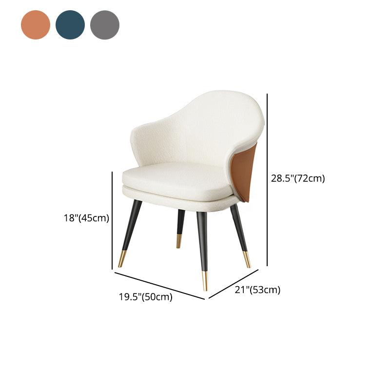 Modern 1/2/3/4/5 Pieces Dining Set Round White Dining Table Set for Home Use Clearhalo 'Dining Room Sets' 'Dining Tables & Seating' 'dining_room_set' 'furn' 'furn_dining_room_set' 'Furniture' 'furniture_dining_room_set' 'Kitchen & Dining Furniture' 'kitchen&dining_furn' 'kitchen' 4439140