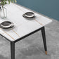 1/3/5/7 Pcs Metal Modern Dining Set with Rectangle Table Dinette Set Clearhalo 'Dining Room Sets' 'Dining Tables & Seating' 'dining_room_set' 'Furniture' 'furniture_dining_room_set' 'Kitchen & Dining Furniture' 'kitchen&dining_furn' 'kitchen' 4439157