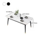 1/3/5/7 Pcs Metal Modern Dining Set with Rectangle Table Dinette Set Clearhalo 'Dining Room Sets' 'Dining Tables & Seating' 'dining_room_set' 'Furniture' 'furniture_dining_room_set' 'Kitchen & Dining Furniture' 'kitchen&dining_furn' 'kitchen' 4439164