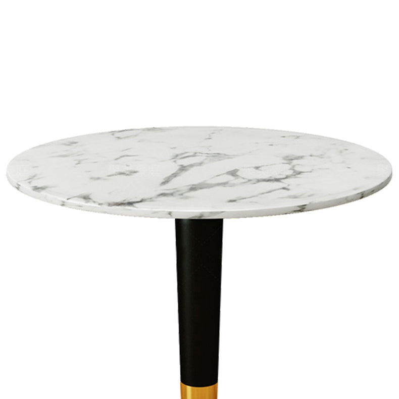 1/2/4/5 Pcs Metal Glam Style Dining Set with Round Table Dinette Set Clearhalo 'Dining Room Sets' 'Dining Tables & Seating' 'dining_room_set' 'furn' 'furn_dining_room_set' 'Furniture' 'furniture_dining_room_set' 'Kitchen & Dining Furniture' 'kitchen&dining_furn' 'kitchen' 4439174