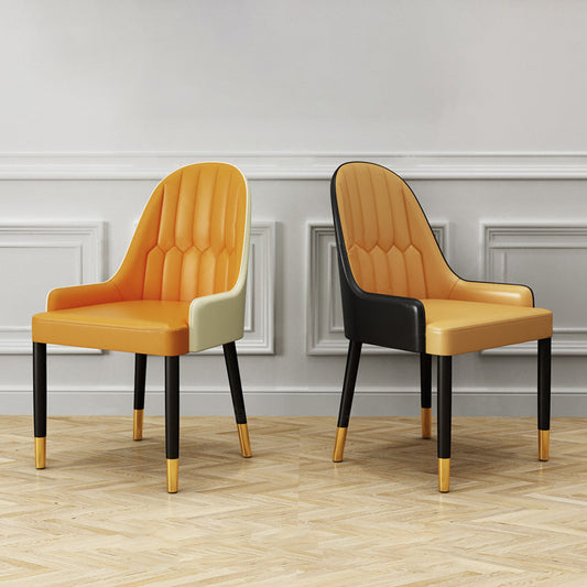 1/2/4/5 Pcs Metal Glam Style Dining Set with Round Table Dinette Set Clearhalo 'Dining Room Sets' 'Dining Tables & Seating' 'dining_room_set' 'furn' 'furn_dining_room_set' 'Furniture' 'furniture_dining_room_set' 'Kitchen & Dining Furniture' 'kitchen&dining_furn' 'kitchen' 4439176