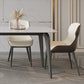 Modern 1/2/5/9 Pieces Rectangle Dining Set with Sintered Stone Table Dinette Set Clearhalo 'Dining Room Sets' 'Dining Tables & Seating' 'dining_room_set' 'furn' 'furn_dining_room_set' 'Furniture' 'furniture_dining_room_set' 'Kitchen & Dining Furniture' 'kitchen&dining_furn' 'kitchen' 4439197