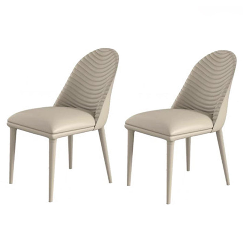 Modern 1/2/3/4/5 Pieces Dining Set Rectangle Acrylic Dining Table Set 2 White Chairs Clearhalo 'Dining Room Sets' 'Dining Tables & Seating' 'dining_room_set' 'furn' 'furn_dining_room_set' 'Furniture' 'furniture_dining_room_set' 'Kitchen & Dining Furniture' 'kitchen&dining_furn' 'kitchen' 4439206