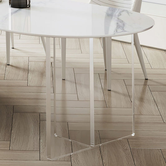 Modern 1/2/3/4/5 Pieces Dining Set Rectangle Acrylic Dining Table Set Clearhalo 'Dining Room Sets' 'Dining Tables & Seating' 'dining_room_set' 'furn' 'furn_dining_room_set' 'Furniture' 'furniture_dining_room_set' 'Kitchen & Dining Furniture' 'kitchen&dining_furn' 'kitchen' 4439212