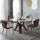 1/2/4/5/7 Pcs Metal Modern Dining Set with Round Table Dinette Set 5 Pieces: Table, 4 Chairs Clearhalo 'Dining Room Sets' 'Dining Tables & Seating' 'dining_room_set' 'furn' 'furn_dining_room_set' 'Furniture' 'furniture_dining_room_set' 'Kitchen & Dining Furniture' 'kitchen&dining_furn' 'kitchen' 4439221