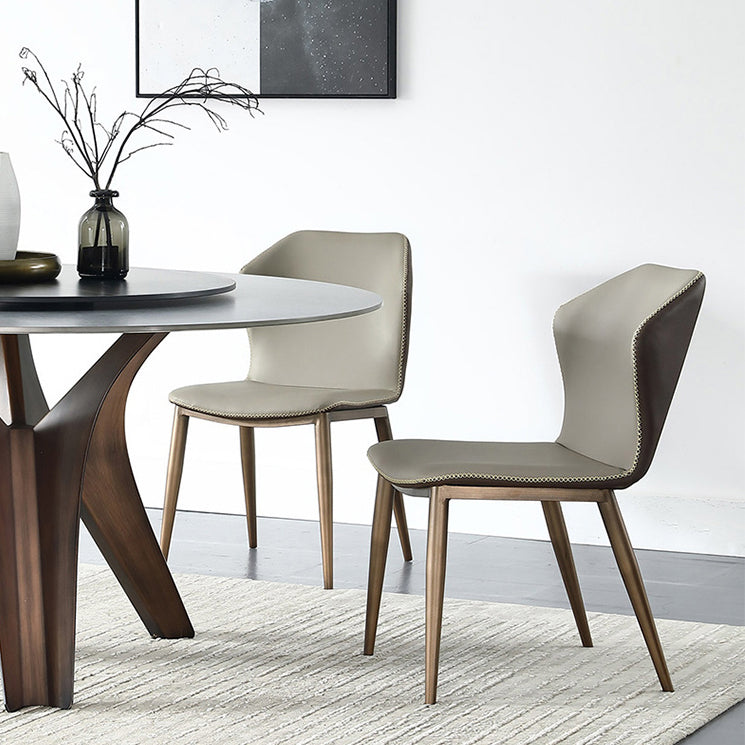 1/2/4/5/7 Pcs Metal Modern Dining Set with Round Table Dinette Set Clearhalo 'Dining Room Sets' 'Dining Tables & Seating' 'dining_room_set' 'furn' 'furn_dining_room_set' 'Furniture' 'furniture_dining_room_set' 'Kitchen & Dining Furniture' 'kitchen&dining_furn' 'kitchen' 4439227